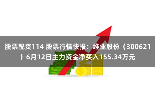 股票配资114 股票行情快报：维业股份（300621）6月12日主力资金净买入155.34万元