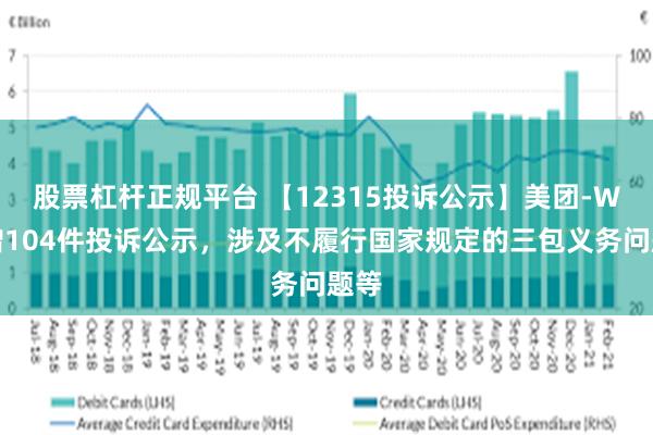 股票杠杆正规平台 【12315投诉公示】美团-W新增104件投诉公示，涉及不履行国家规定的三包义务问题等