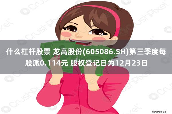 什么杠杆股票 龙高股份(605086.SH)第三季度每股派0.114元 股权登记日为12月23日